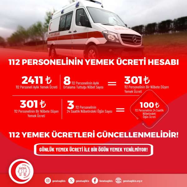 GÜNLÜK YEMEK ÜCRETİ İLE BİR ÖĞÜN YEMEK YENİLMİYOR!