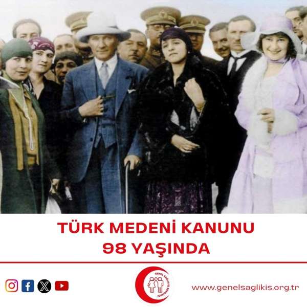 Türk Medeni Kanunu 98 yaşında !