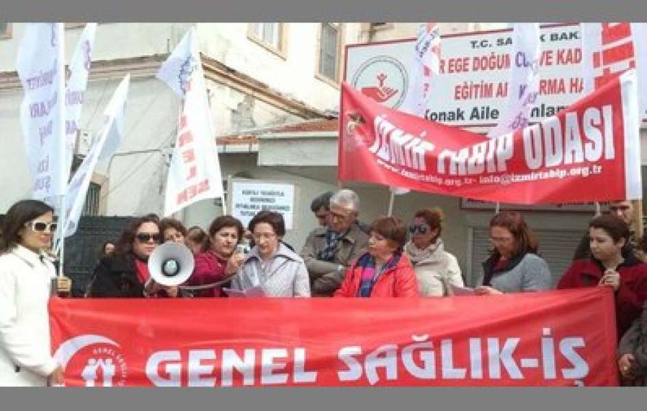 AKP BEDENİMDEN, HASTANEMDEN ELİNİ ÇEK! 8 MART YÜRÜYÜŞÜ