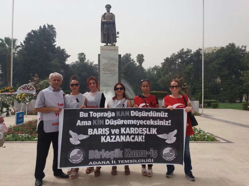 Adana İl Temsilciliği'nin Basın Açıklaması