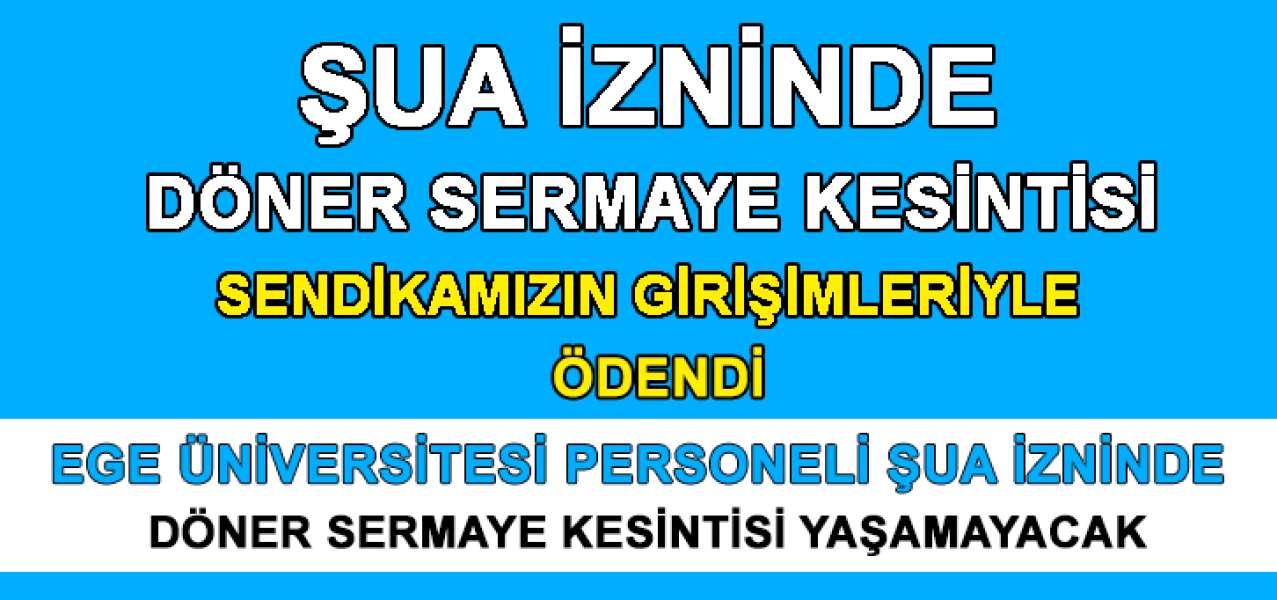 Şua İzninde Yapılan Döner Sermaye Kesintisi Sorunu, Hukuksal Girişimlerimiz Sonucunda Çözüldü