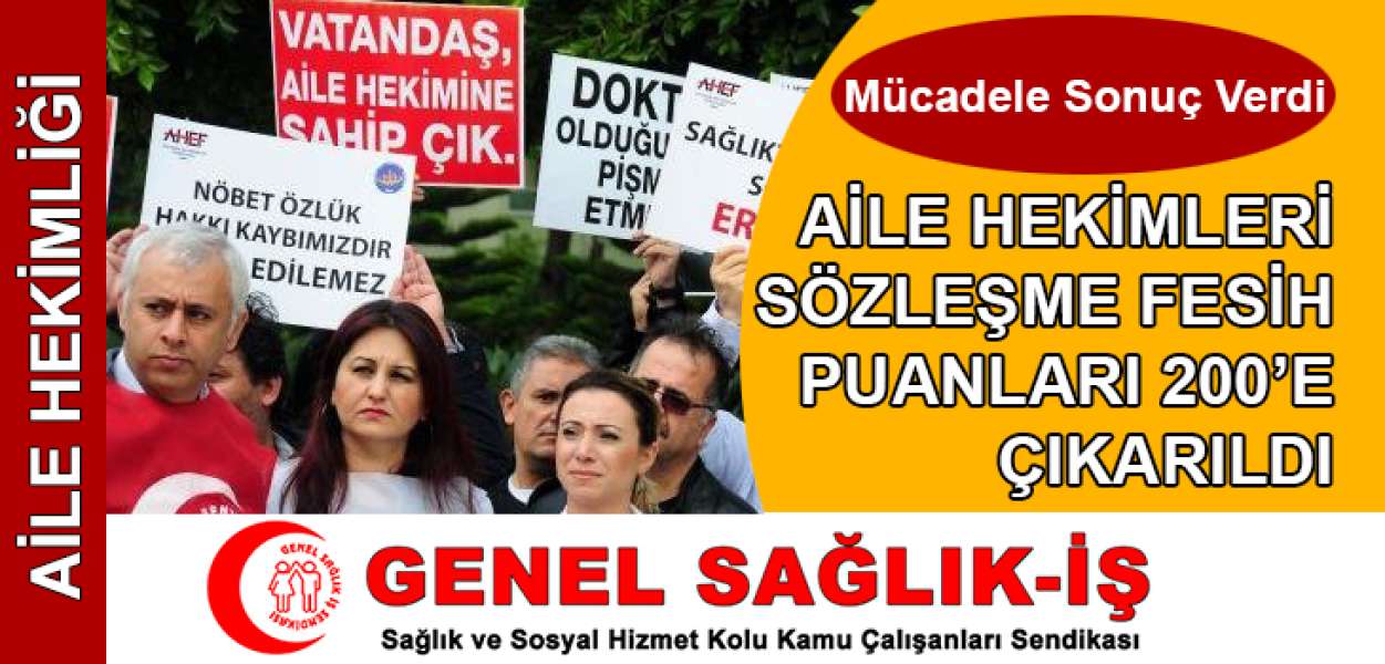 Aile Hekimliği'nde Mücadelemiz Sonuç Verdi!