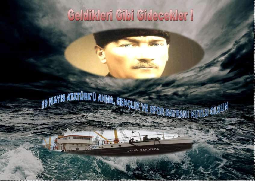 19 Mayıs Atatürk'ü Anma, Gençlik ve Spor Bayramı Kutlu Olsun