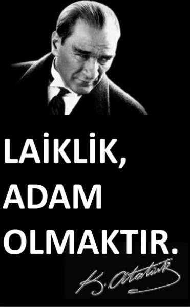 Laiklik, Adam Olmaktır