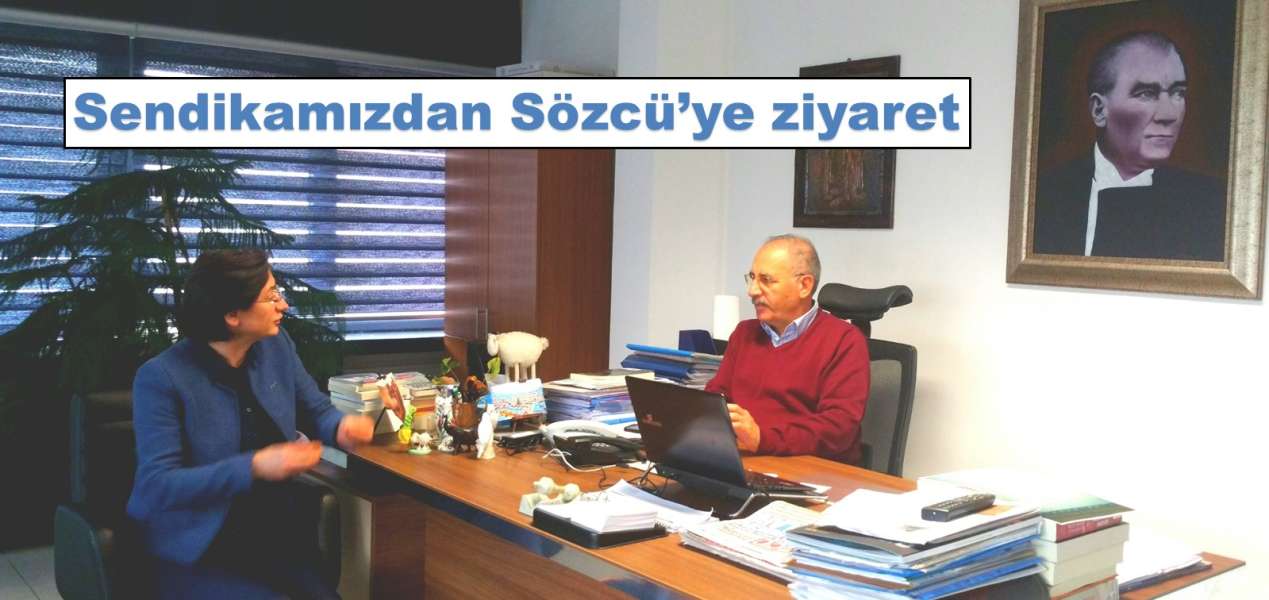 Genel Başkanımız Zekiye Bacaksız'dan Sözcü Gazetesi Ankara Temsilcisi Saygı Öztürk'e ziyaret