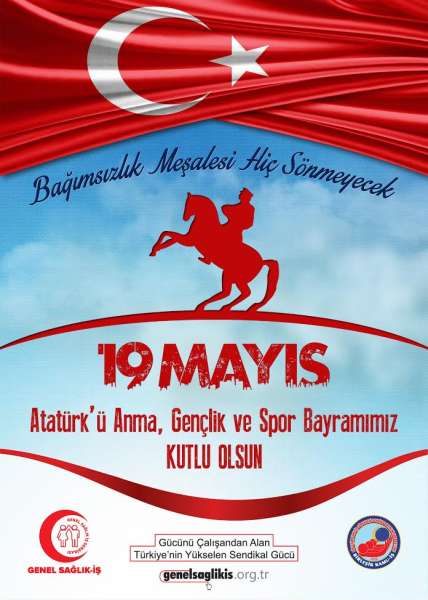 19 Mayıs Atatürk'ü Anma, Gençlik ve Spor Bayramı Kutlu Olsun