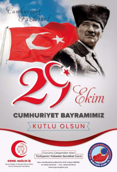 29 Ekim Cumhuriyet Bayramımız Kutlu Olsun