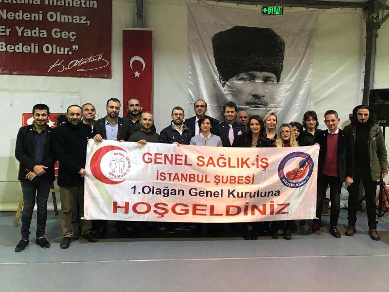 Genel Sağlık-İş İstanbul Şube 1. Olağan Genel Kurulu Gerçekleştirildi
