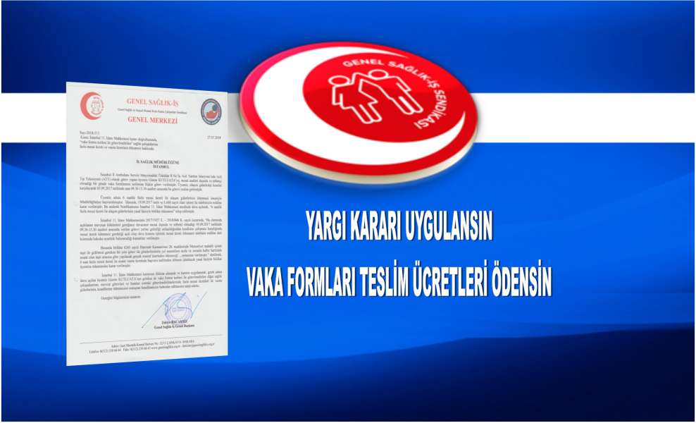 İstanbul İl Sağlık Müdürlüğüne Mahkeme Kararını Uygula Çağrısı