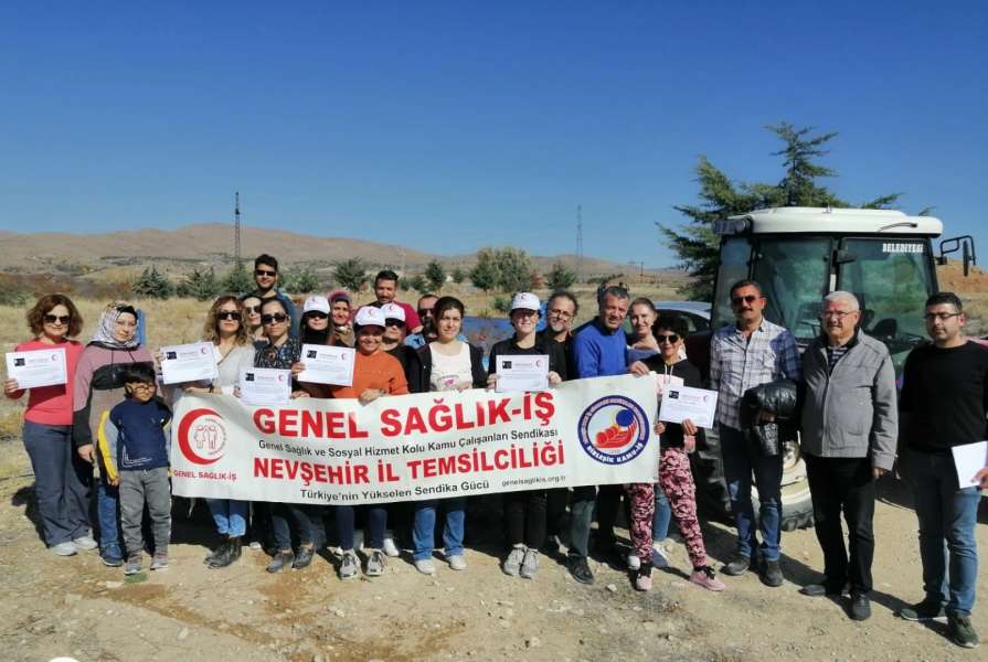 Genel Sağlık-İş Nevşehir İl Temsilciliği Ağaç Dikti