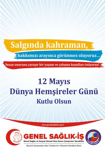 12 Mayıs Dünya Hemşireler Günü Kutlu Olsun