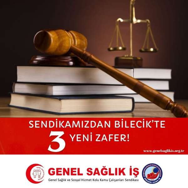 SENDİKAMIZDAN BİLECİK’TE 3 YENİ ZAFER!