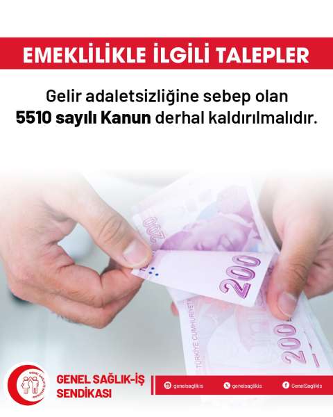 EMEKLİLİKLE İLGİLİ TALEPLER