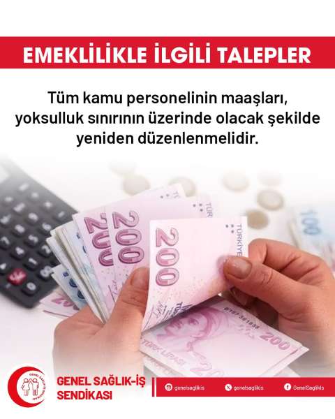 Emeklilikle İlgili Talepler