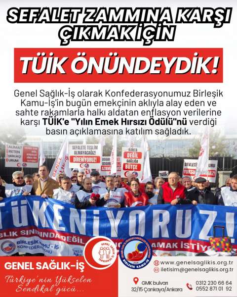 SEFALET DAYATMASINA BOYUN EĞMİYORUZ!