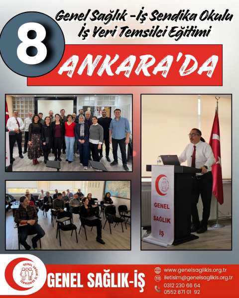 Sendika Okulu Temsilciler Eğitimi: Ankara