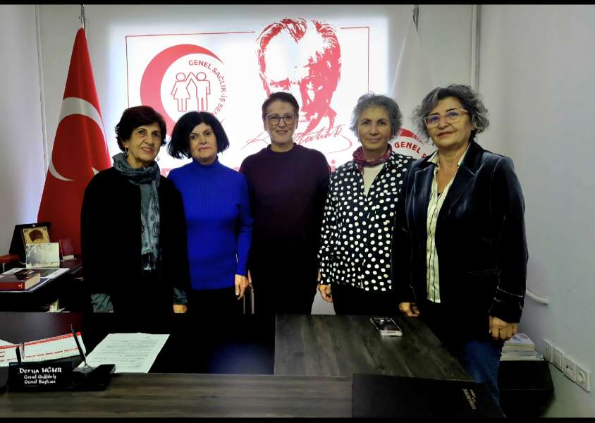 KADIN MİTİNGİ BİLEŞENLERİ'NDEN SENDİKAMIZA ZİYARET