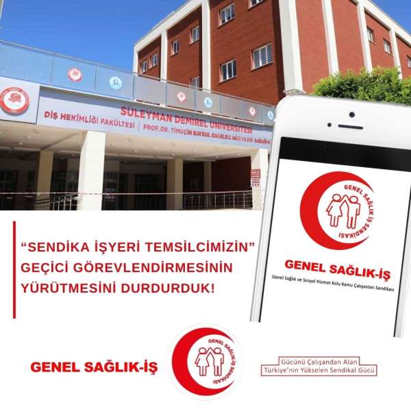 “SENDİKA İŞYERİ TEMSİLCİMİZİN” GEÇİCİ GÖREVLENDİRMESİNİN YÜRÜTMESİNİ DURDURDUK!