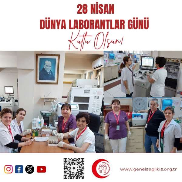 28 Nisan Dünya Laborantlar Günü Kutlu Olsun