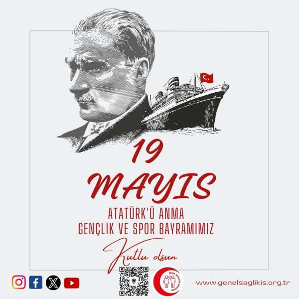 19 Mayıs Atatürk’ü Anma, Gençlik ve Spor Bayramımızın 105. Yıl Dönümü Kutlu Olsun