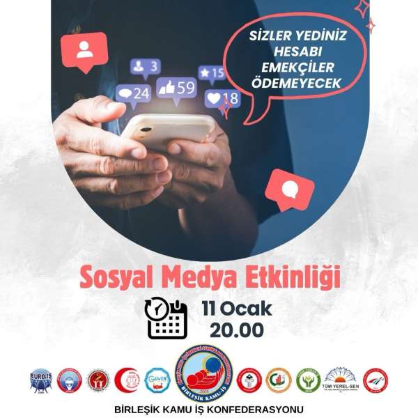 Sizler Yediniz Hesabı Emekçiler Ödemeyecek