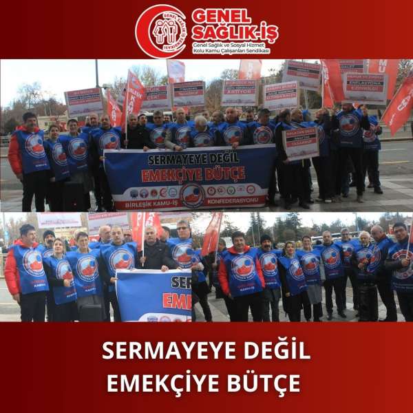 Sermayeye Değil Emekçiye Bütçe