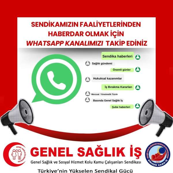 Whatsapp Kanalımızı Takip Etmek İçin
